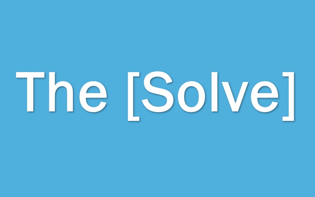 The [Solve] Friday January 26